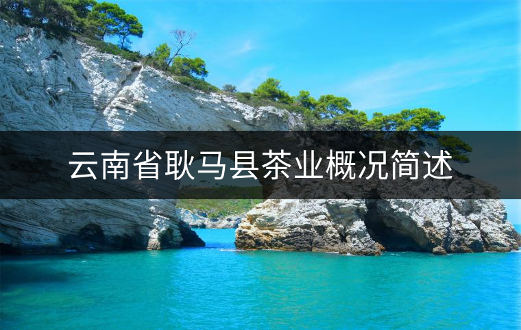 云南省耿馬縣茶業(yè)概況簡(jiǎn)述