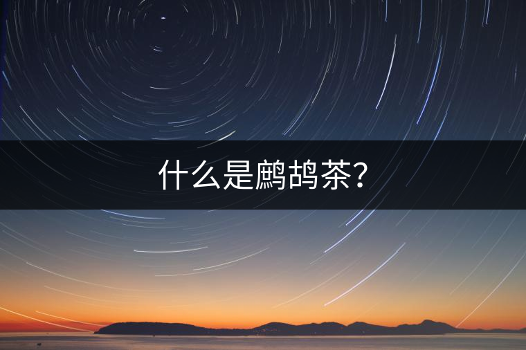 什么是鷓鴣茶？