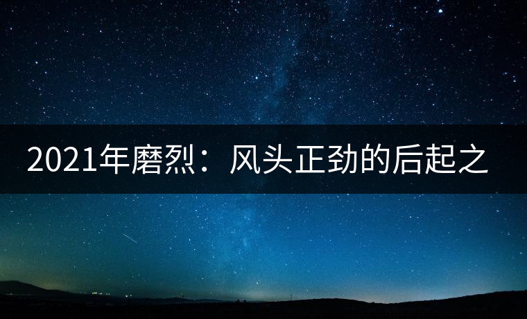 2021年磨烈：風(fēng)頭正勁的后起之秀，到底有何特點(diǎn)？