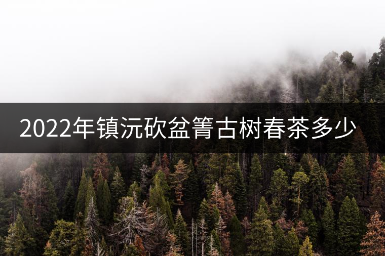 2022年鎮(zhèn)沅砍盆箐古樹春茶多少錢一公斤？