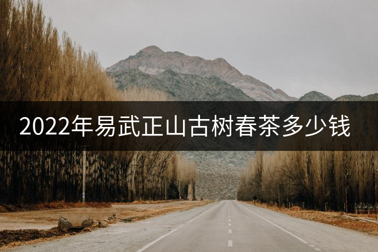 2022年易武正山古樹春茶多少錢一公斤？