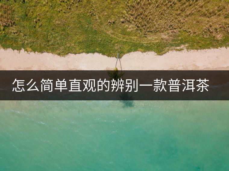 怎么簡(jiǎn)單直觀的辨別一款普洱茶的優(yōu)劣？