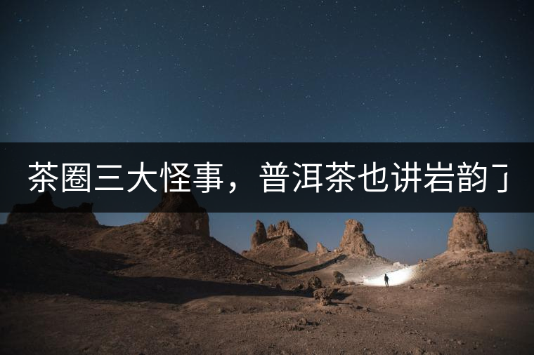 茶圈三大怪事，普洱茶也講巖韻了？