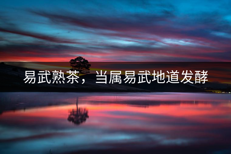 易武熟茶，當(dāng)屬易武地道發(fā)酵