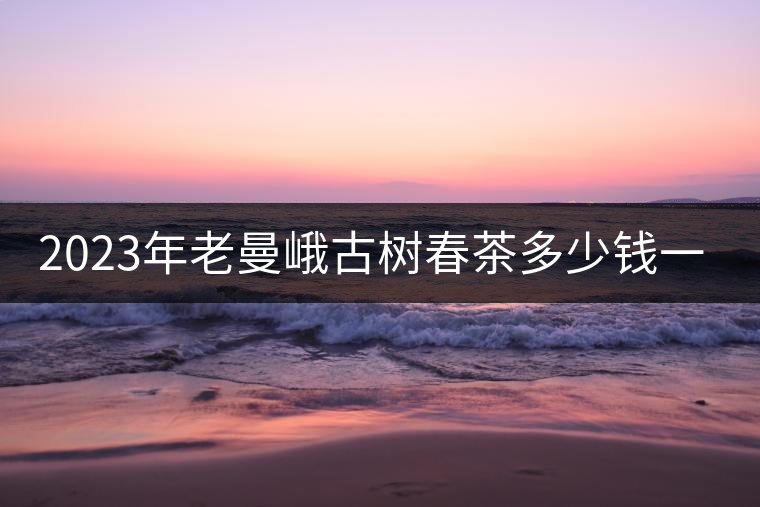 2023年老曼峨古樹(shù)春茶多少錢一公斤？
