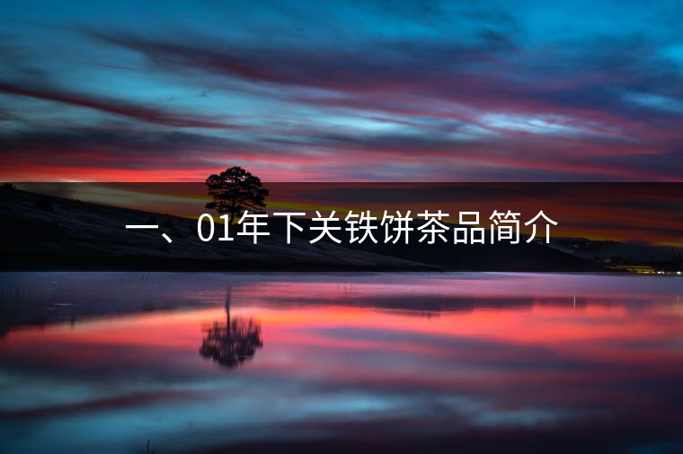 一、01年下關(guān)鐵餅茶品簡介