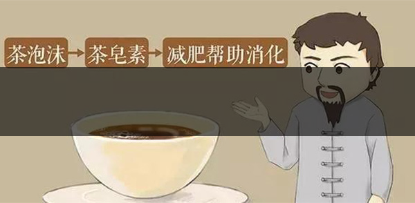 茶泡沫能減肥？-1