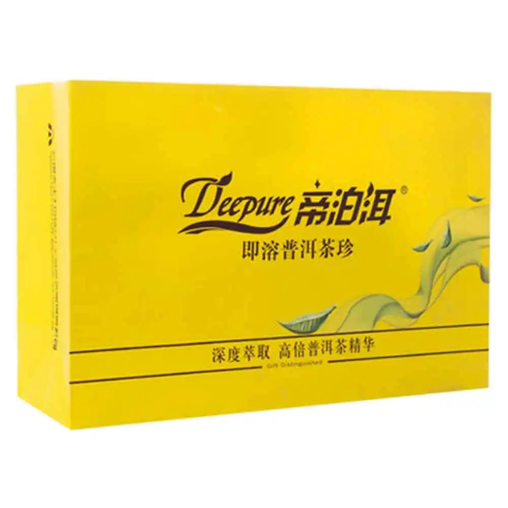 帝泊洱即溶普洱茶珍長期飲用可降三高，別說我沒有告訴你~