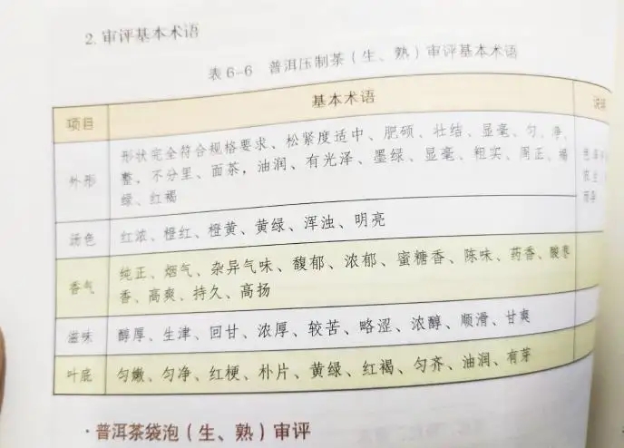 活學(xué)活用 ，一學(xué)就會的普洱茶口感術(shù)語